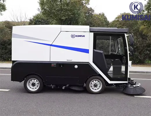 Xe quét rác ngồi lái Kumisai KMS - 1000L - 3